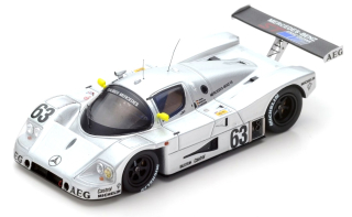 Sauber C9 #63 Mass/Dickens/Reuter Winner 24H Le Mans 1989 1:43 Spark