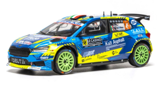 Škoda Fabia Rally2 #23 Dapra/Guglielmetti Rally Monte Carlo 2026 1:43 Ixo Models