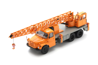 Tatra T148 jeřáb 1975 orange 1:43 Schuco